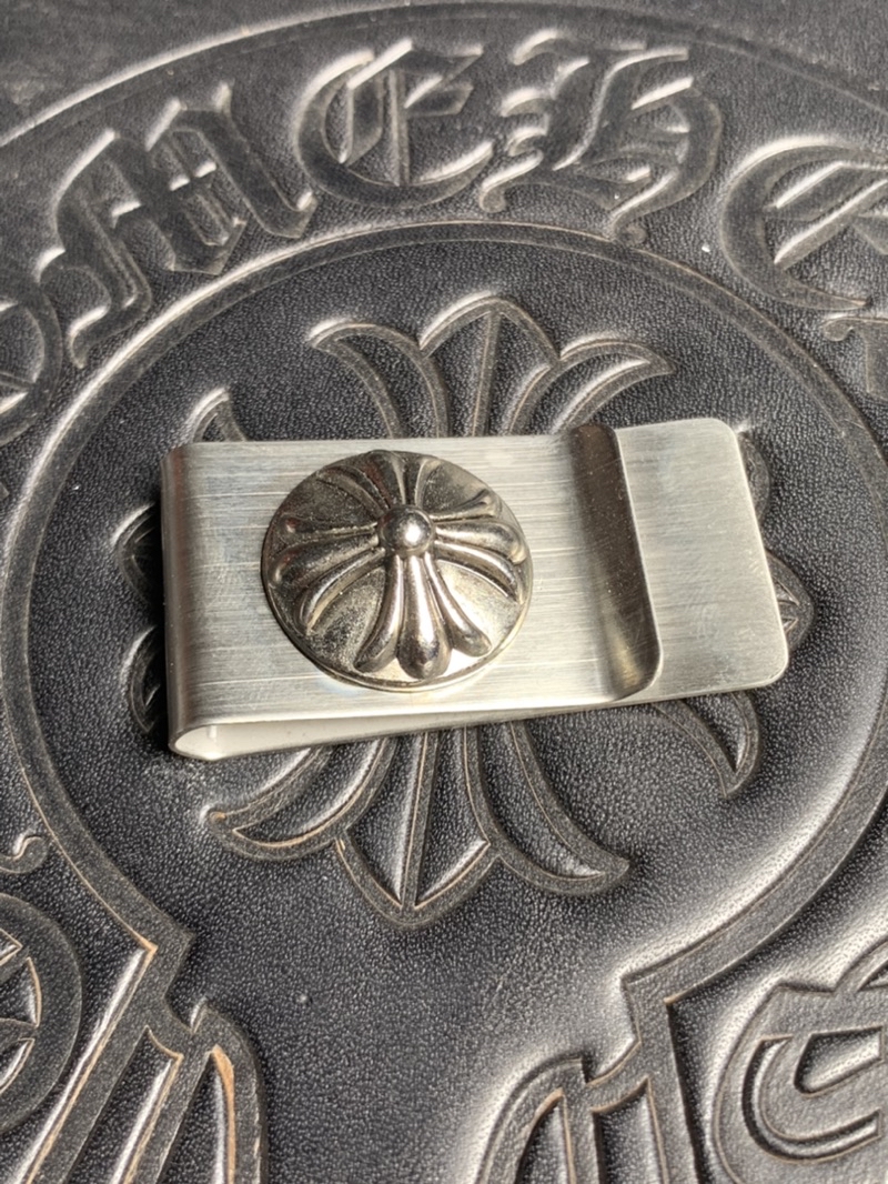 Class full chrome heart Money Clip-chrome heart accessories