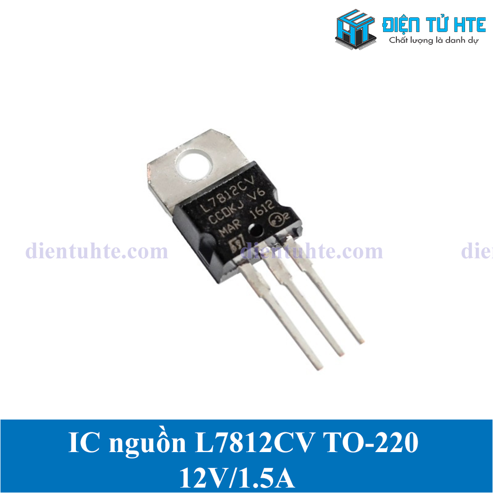 Combo 3 ic ổn áp nguồn ldo 7812 l7812cv 12v 1.5a chân cắm to-220