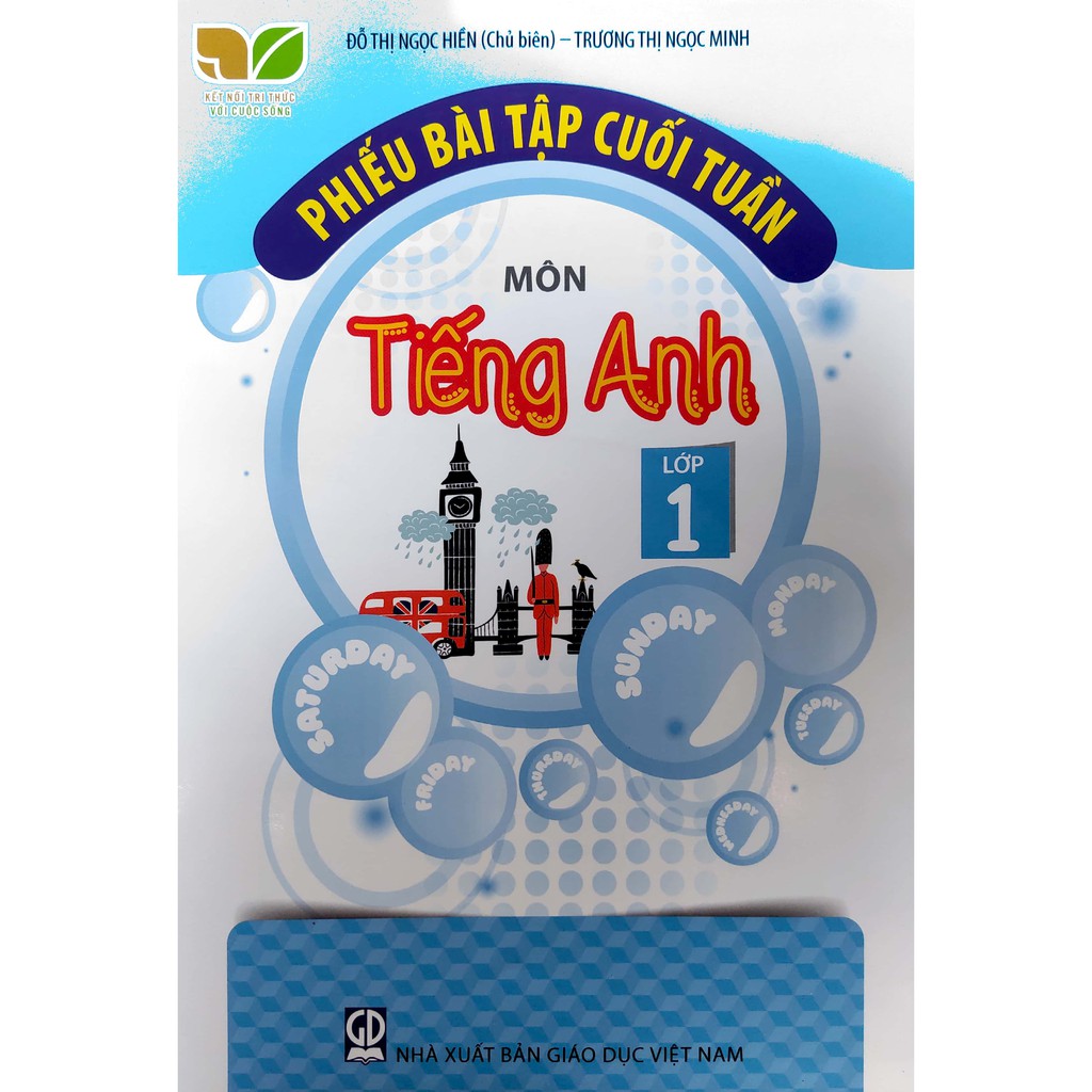 Phiếu bài tập cuối tuần môn Tiếng Anh 1