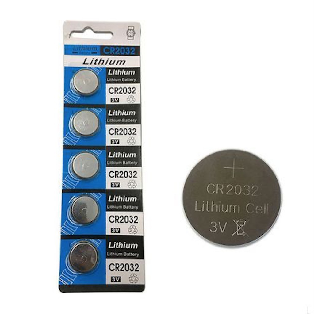 Pin cmos cr2032 3v lithium vỉ 5 viên