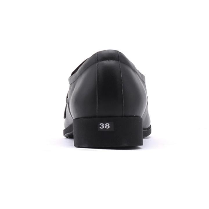 Giày tây nam da bò màu đen TH7163