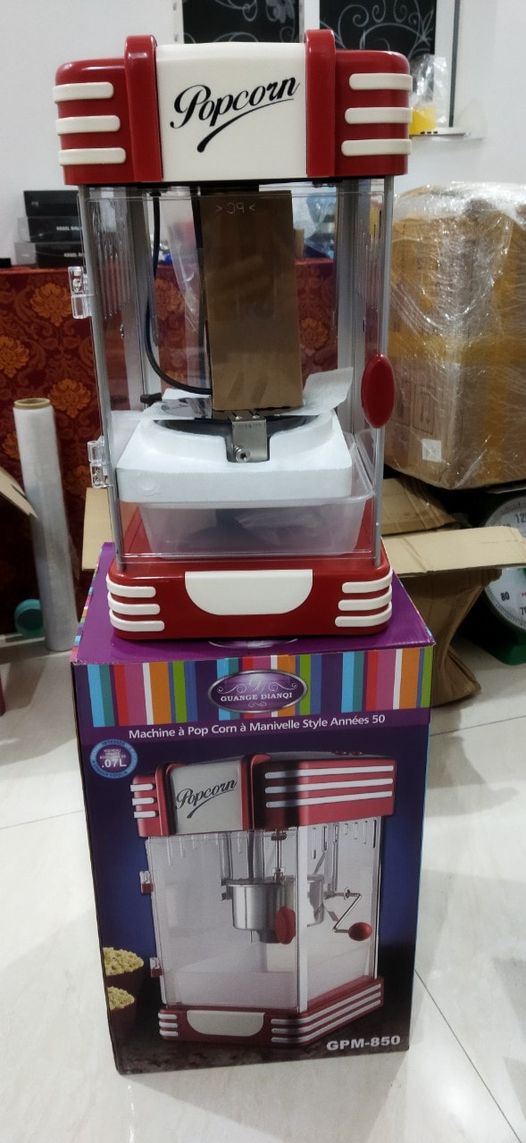Máy làm bắp rang bơ mini