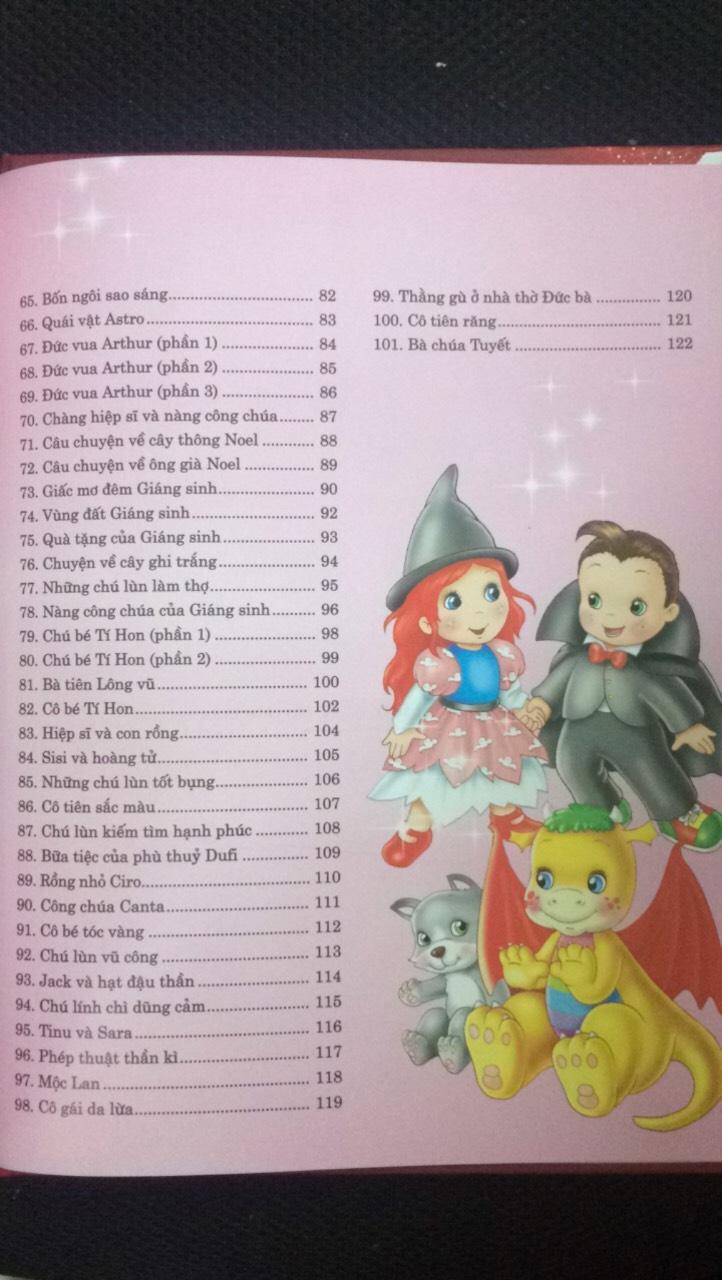 [ Sách ] Tủ Sách Vàng Cho Con - 101 Truyện Kể Hay Nhất