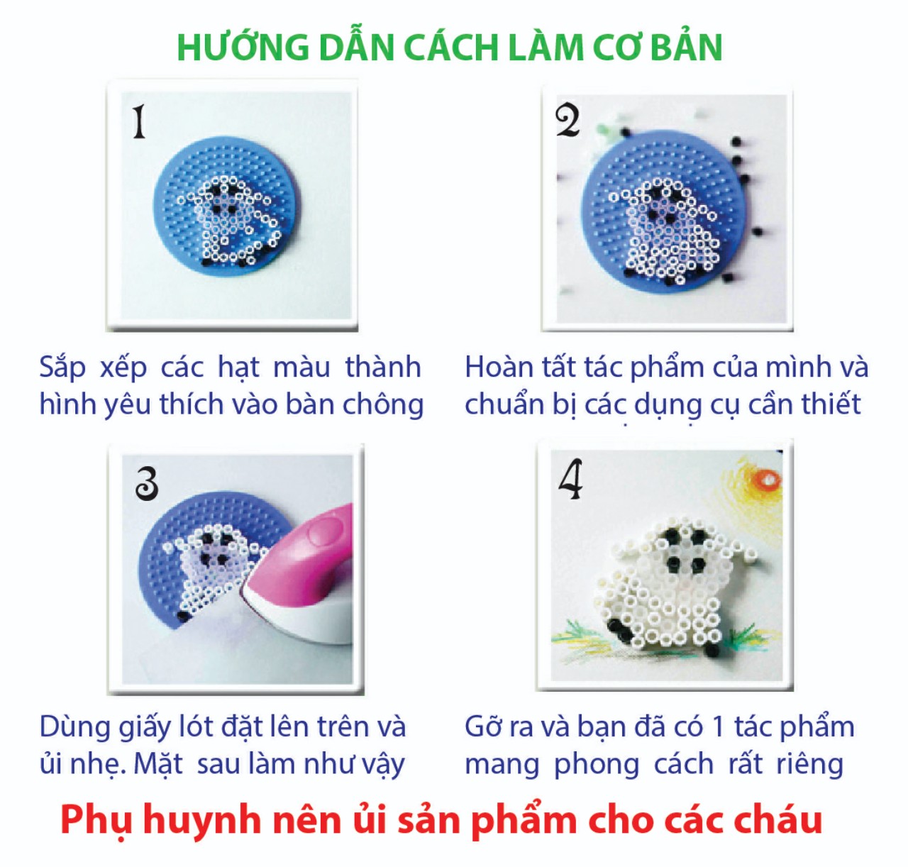 [HCM]Bộ hạt màu 205g Edugames
