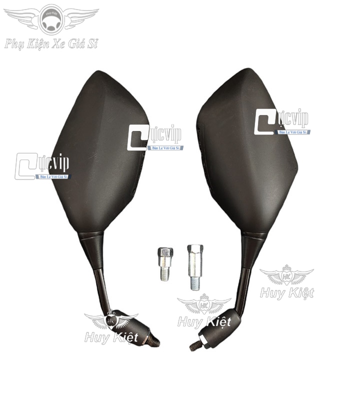Cặp kính gương chiếu hậu vision 2013 - 2022 gắn tất cả dòng xe honda chân kính 10ly ms5255