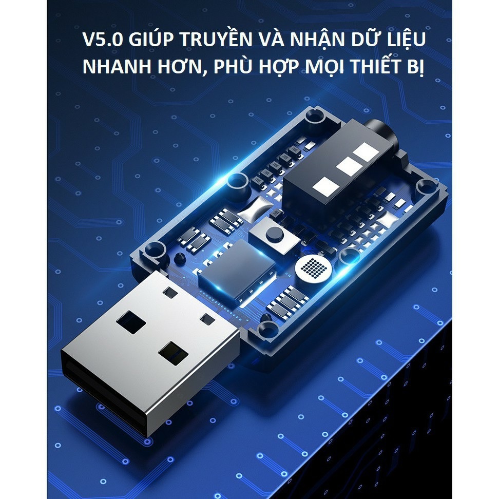 Thiết bị thu phát nhạc qua bluetooth, công nghệ bluetooth 5.0