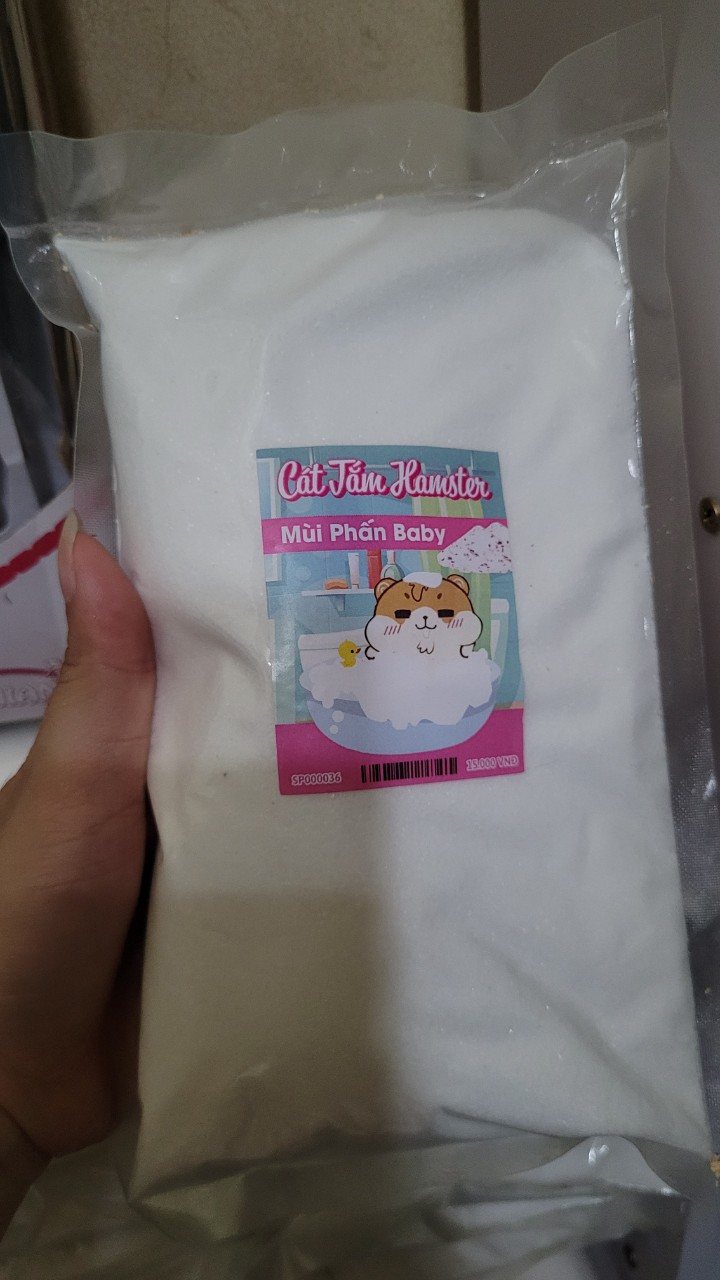 Cát tắm thơm cho hamster (giao mùi ngẫu nhiên)