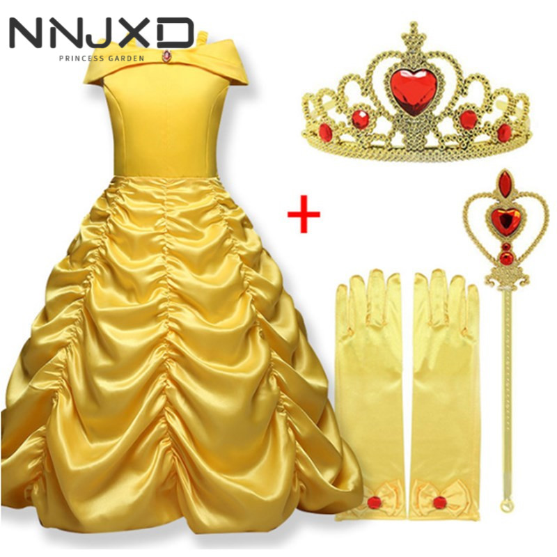 Váy bé gái tutu công chúa vải voan màu vàng cho bé từ 0 10 tuổi  Hoa vàng  Nơ lớn  Lazadavn