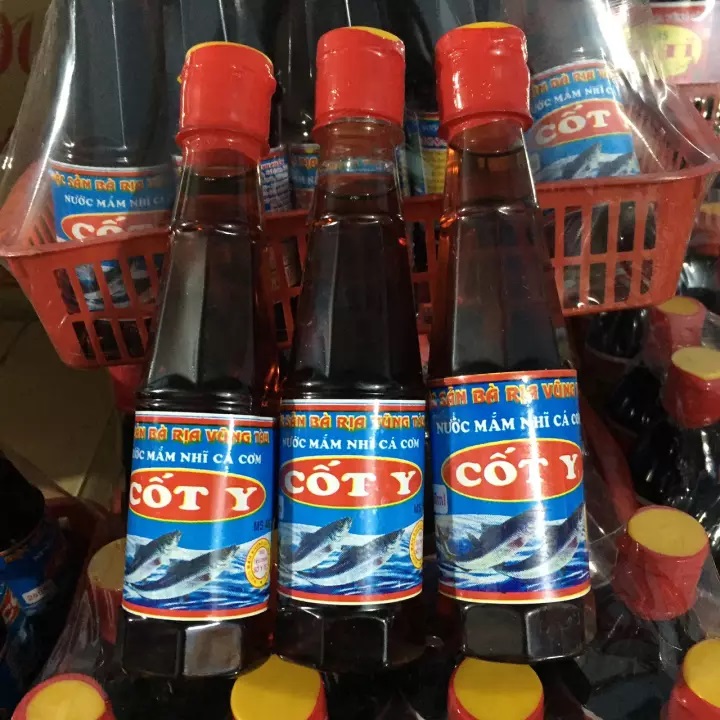Combo 02 Chai nước mắm nhỉ cá cơm truyền thống sạch ATVSTP . Nước mắm cốt y