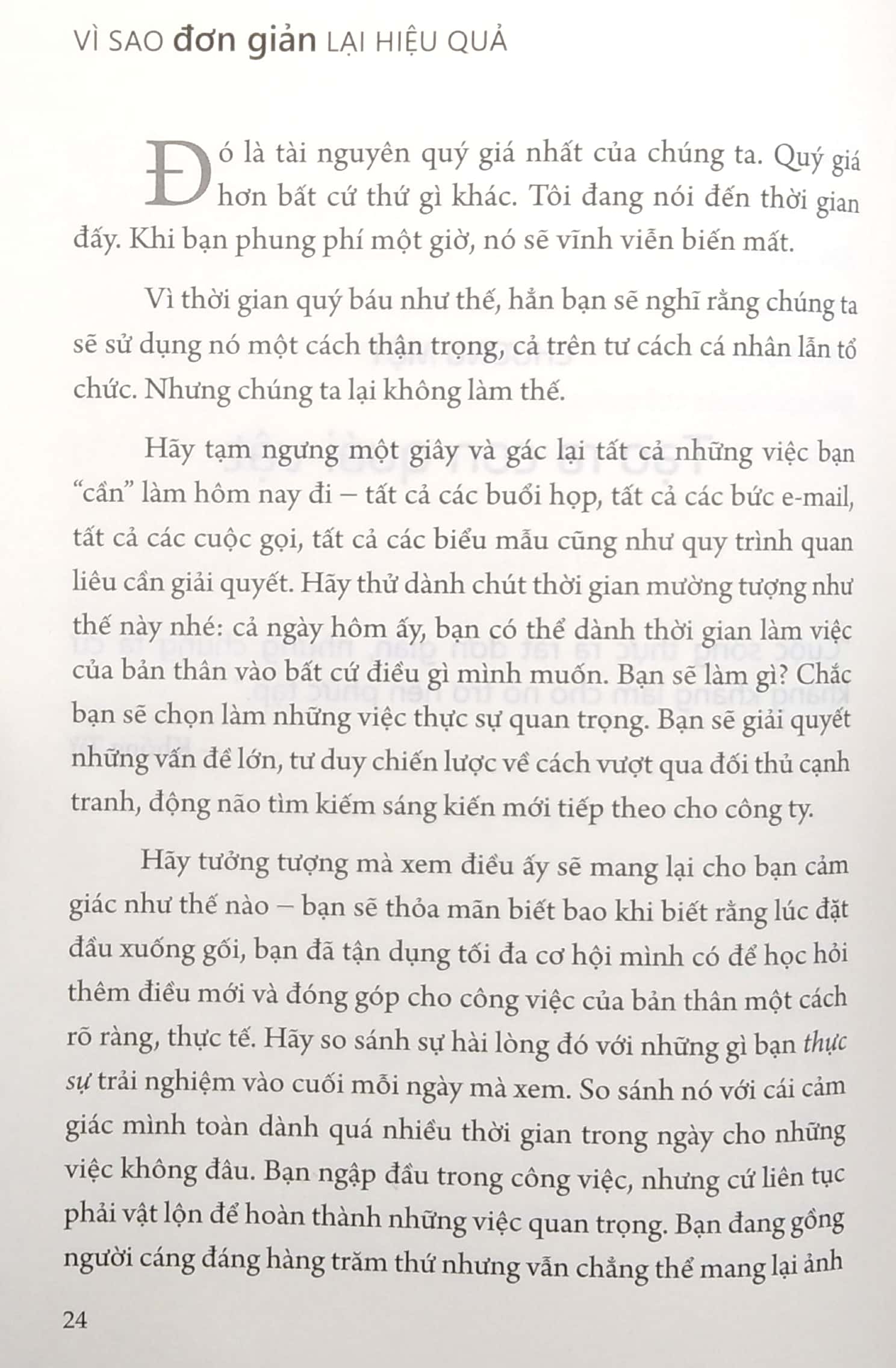 Sách Fahasa - Vì Sao Đơn Giản Lại Hiệu Quả
