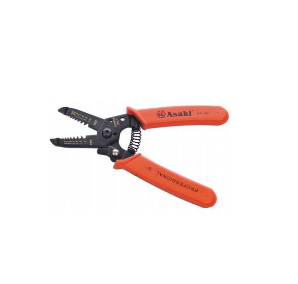 Kềm tuốt dây điện150mm Asaki AK-9101