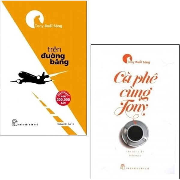 Combo 2 cuốn: Cà Phê Cùng Tony + Trên Đường Băng - ( Tony Buổi Sáng )