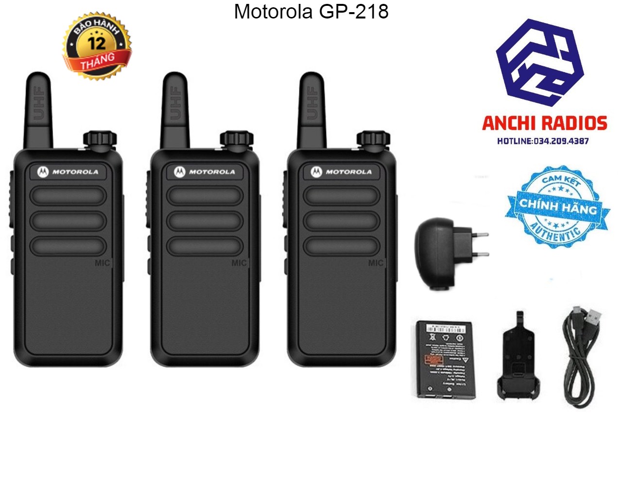 Máy Bộ Đàm Motorola GP-218