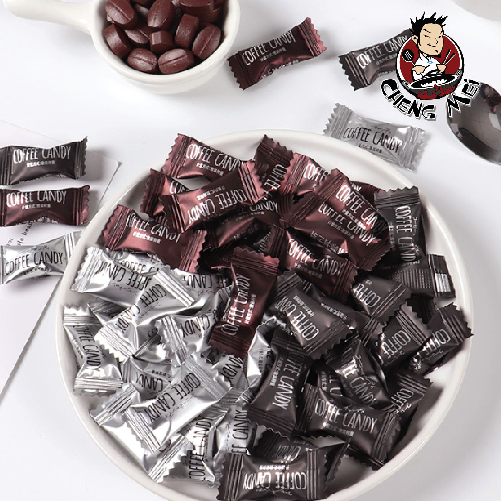 [ 1kg ] Kẹo Cafe Không Đường / Kẹo Ăn Kiêng / Cà Phê/ Cà Phê Sữa
