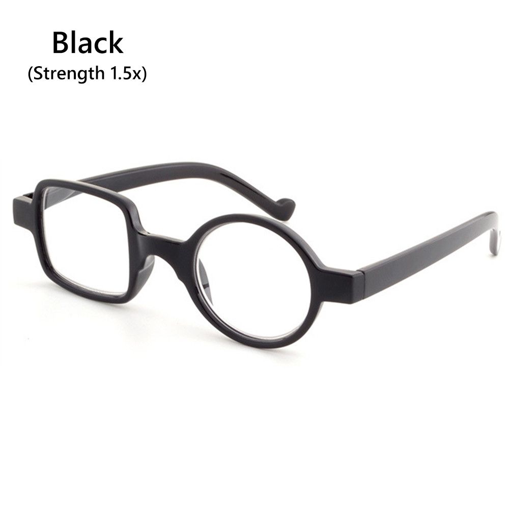 XIHONEY Retro Vintage Irregular Readers Round Square Frame Reading Glasses Reading Eyeglasses Presbyopic Glasses
