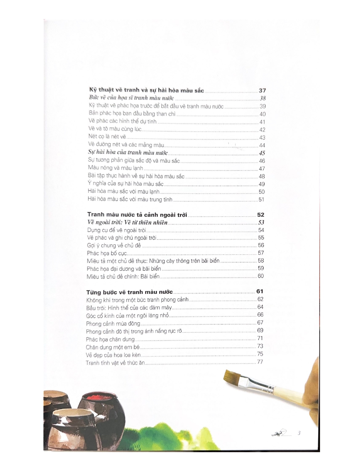 Sách - Học Vẽ Tranh Màu Nước (Tái Bản 2023)-Vanlangbooks