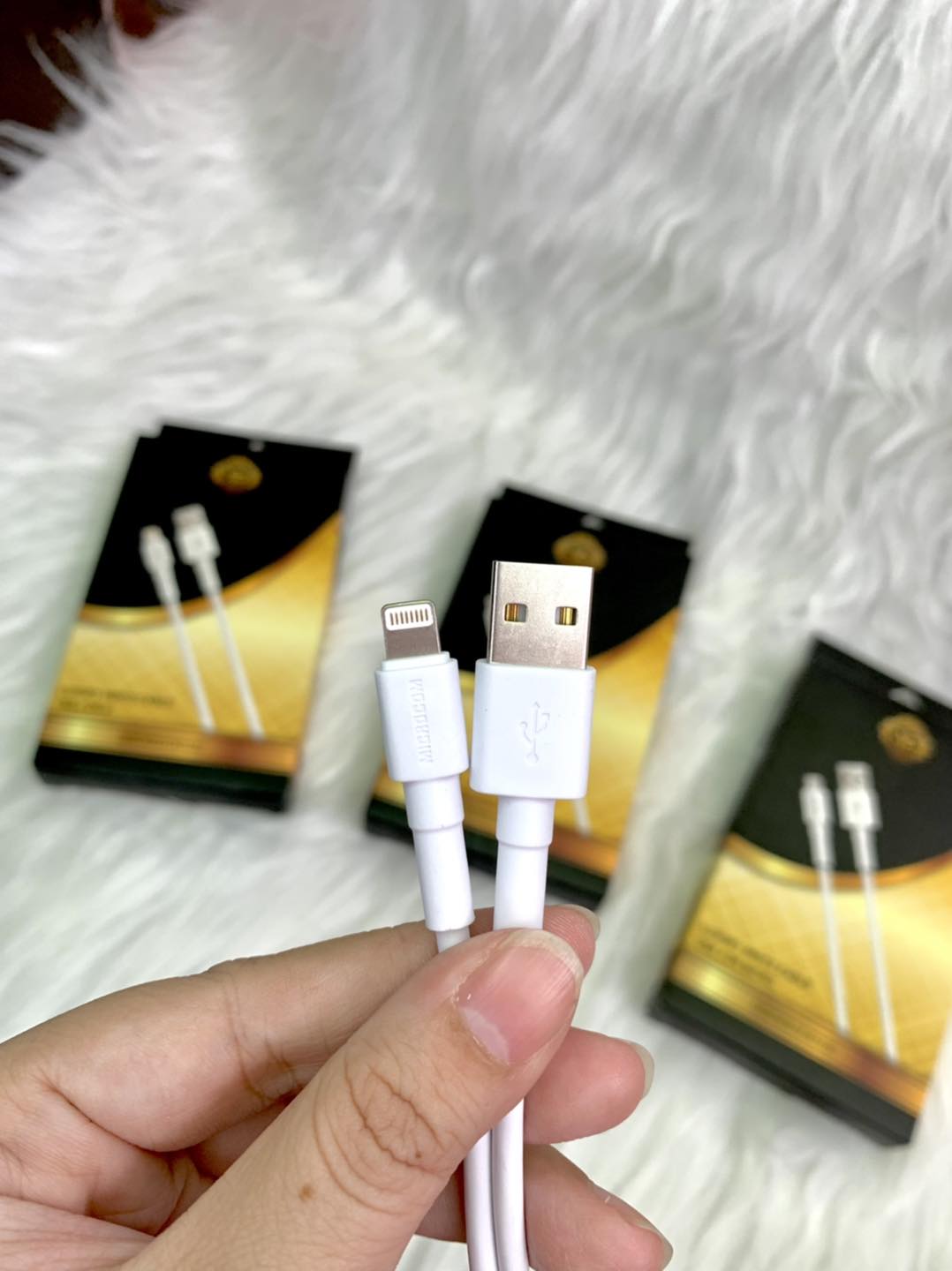 Dây sạc nhanh đầu cắm usb, chiều dài 1m/2m, dòng điện 3a, xo microcom
