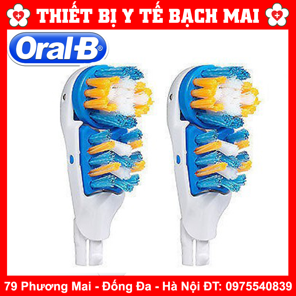 Combo 4 Đầu Bàn Chải Pin Oral-B CrossAction