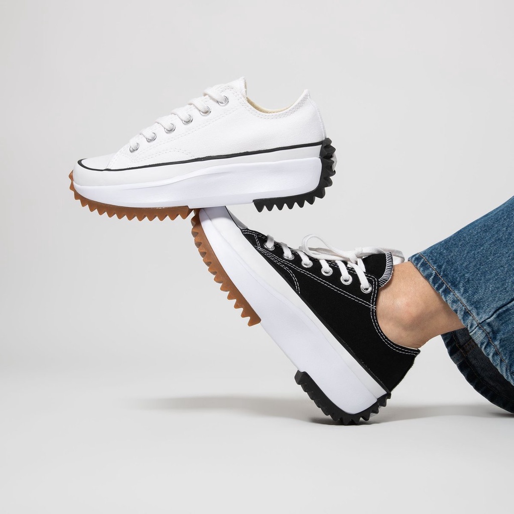 Giày Sneaker Converse 1970s Run Star Hike low white( Tặng túi CV + bill + tất)