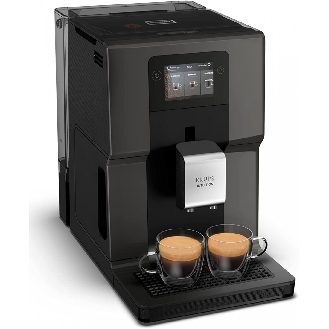 Máy Pha Cà Phê Tự Động Krups EA872B / EA985N, Krups Coffee Maker, Máy Pha Cafe, Espresso, Cappuccino, Áp Suất 15 Bar, Dung Tích 2.3L, 11 Cài Đặt Công Thức Đồ Uống, Nhập Đức, BH 12 Tháng