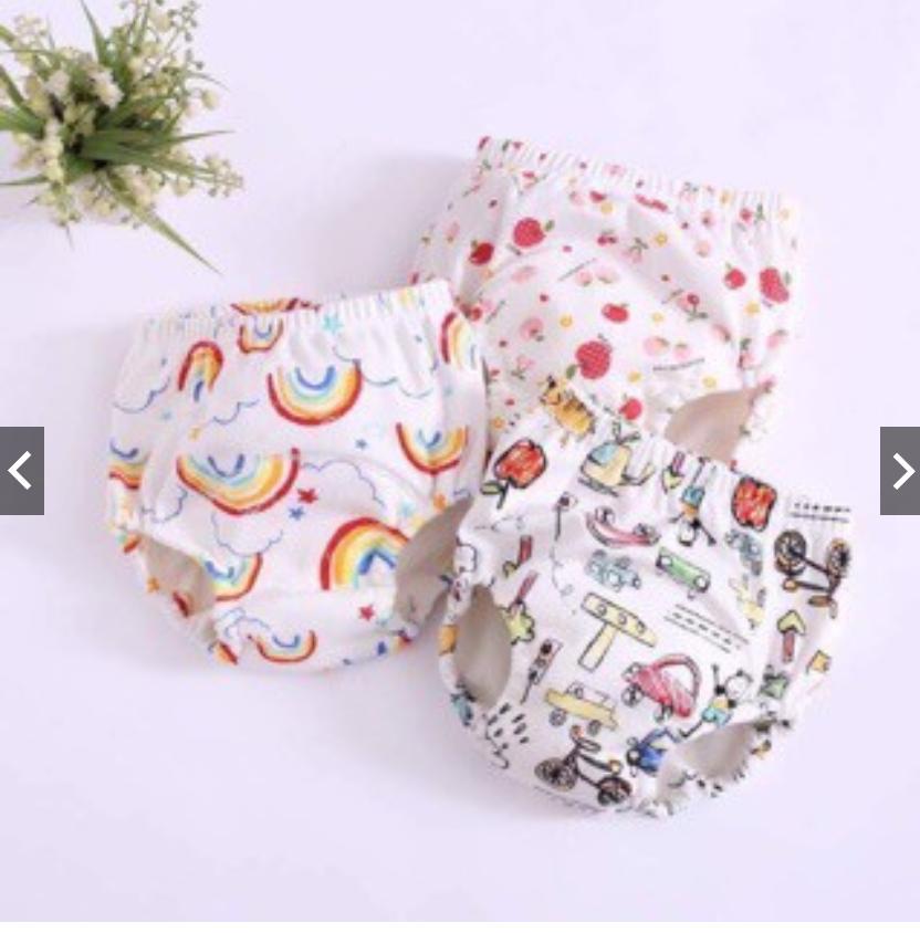 Set 5 QuầnTập Bỏ Bỉm 6 Lớp Goodmama Size 80 (5-8kg)