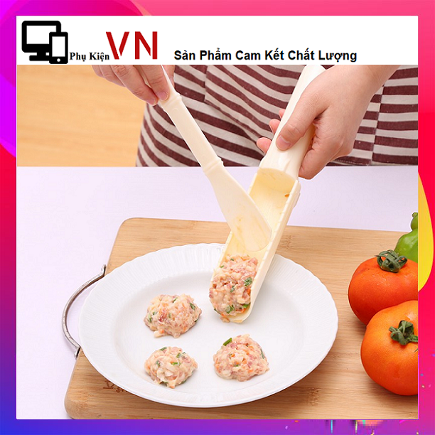 ⚡ bộ dụng cụ chia thịt viên cá viên - dụng cụ chia thịt viên tiện lợi bằng nhựa ⚡