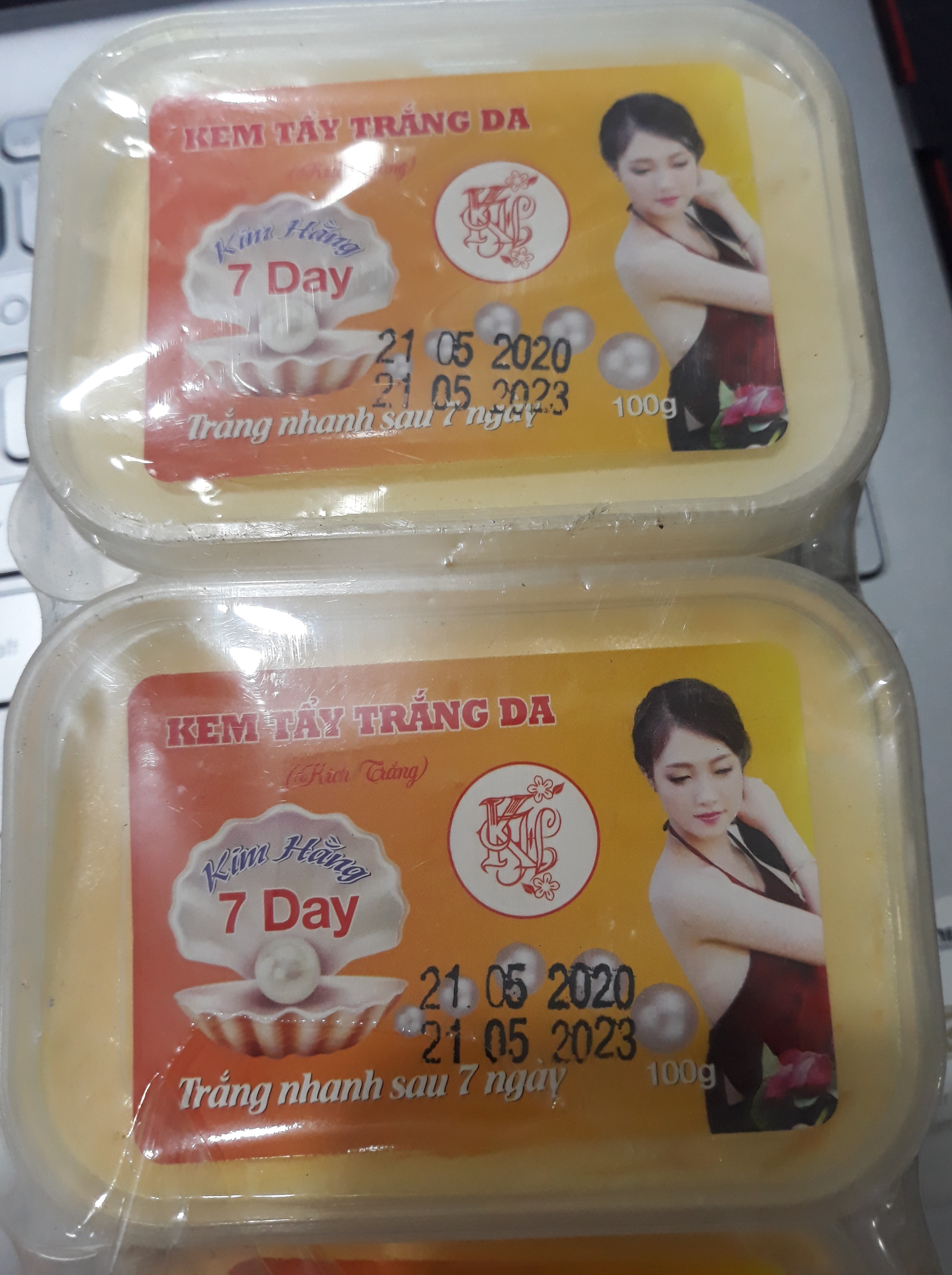 kem trắng da 7 day