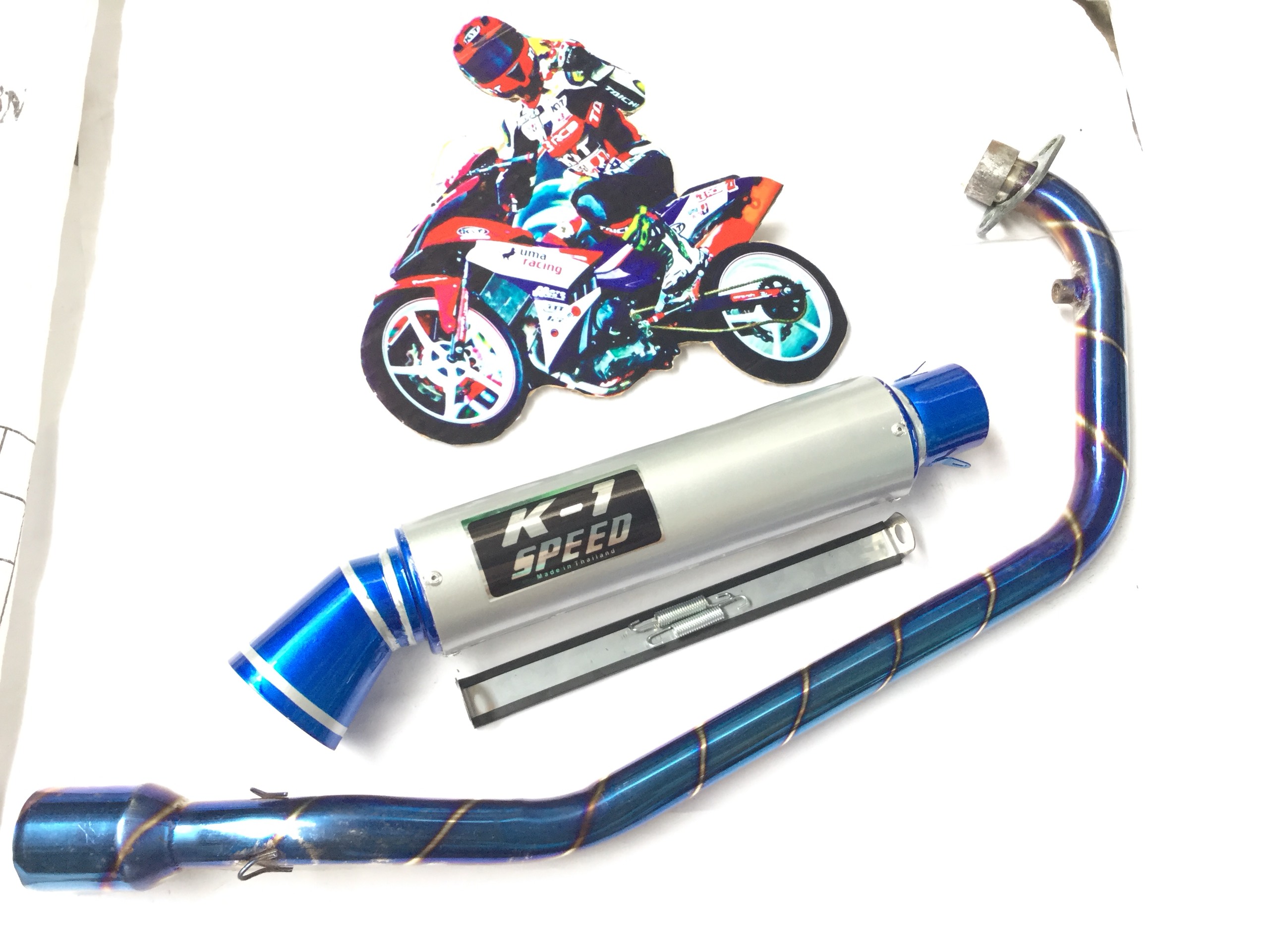 Pô K1 vip trắng - Cổ TiTan winer, sonic