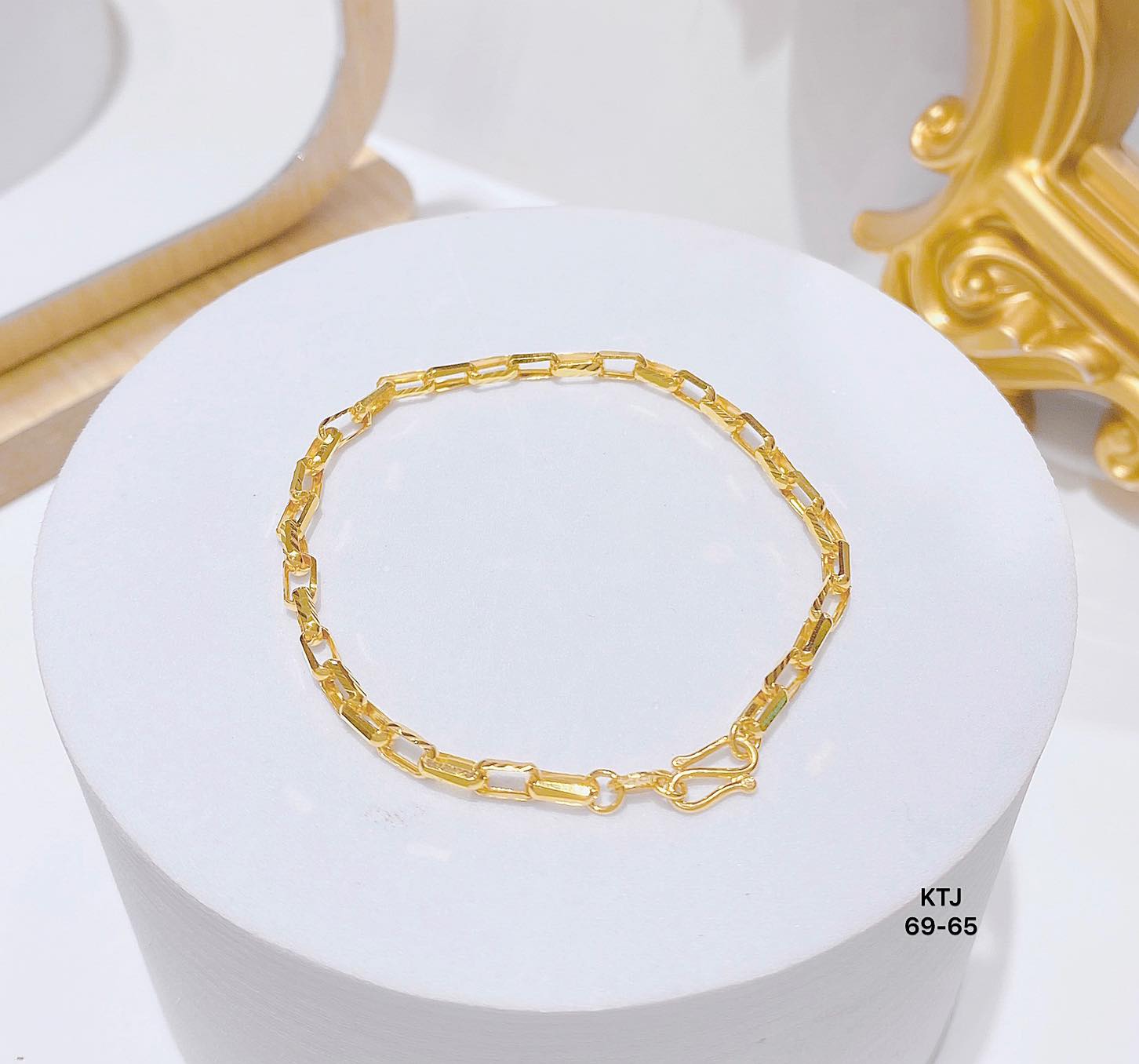 Lắc tay vàng tây móc xích MS75