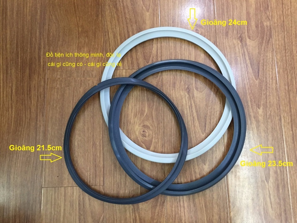 Gioăng cao su nồi cơm điện 1,8L 24cm, 23,5cm