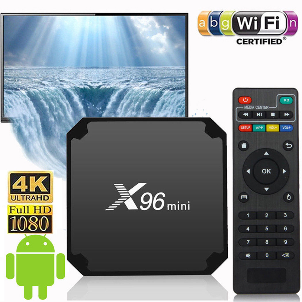 TV BOX Android X96 Mini Ram 2gb ROM 16GB Android 7.1.2 4K Hộp TV Thông ...