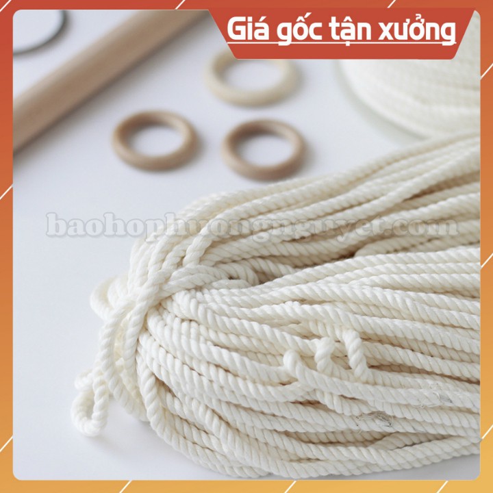 Combo 30kg dây macrame , dây handmade, dây trang trí (2mm,3mm,4mm...10mm)