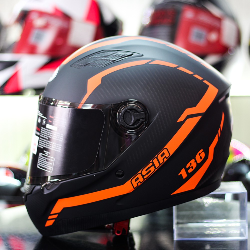 Nón Fullface Asia M136 - Bảo Hành 12 Tháng