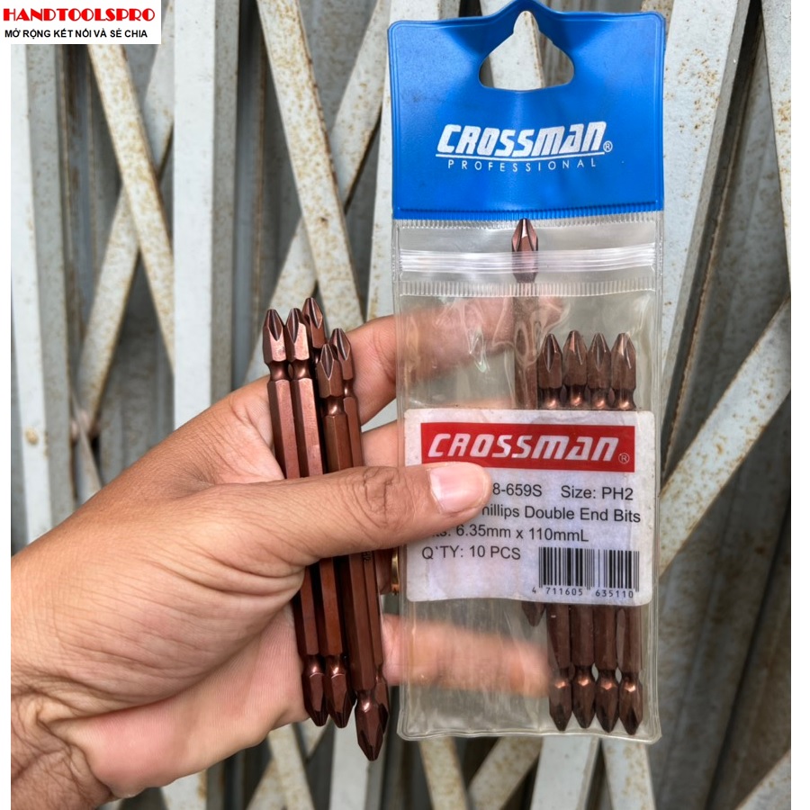 Mũi vít 2 đầu 6.35x65-110-150-200mm crossman 48-660s 48-661s 48-659s