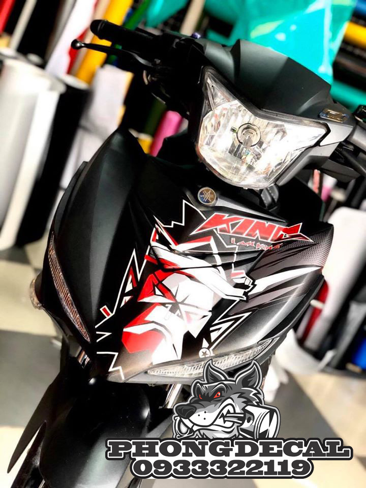 Decal Tem Xe Exciter 150 King Drag 2020