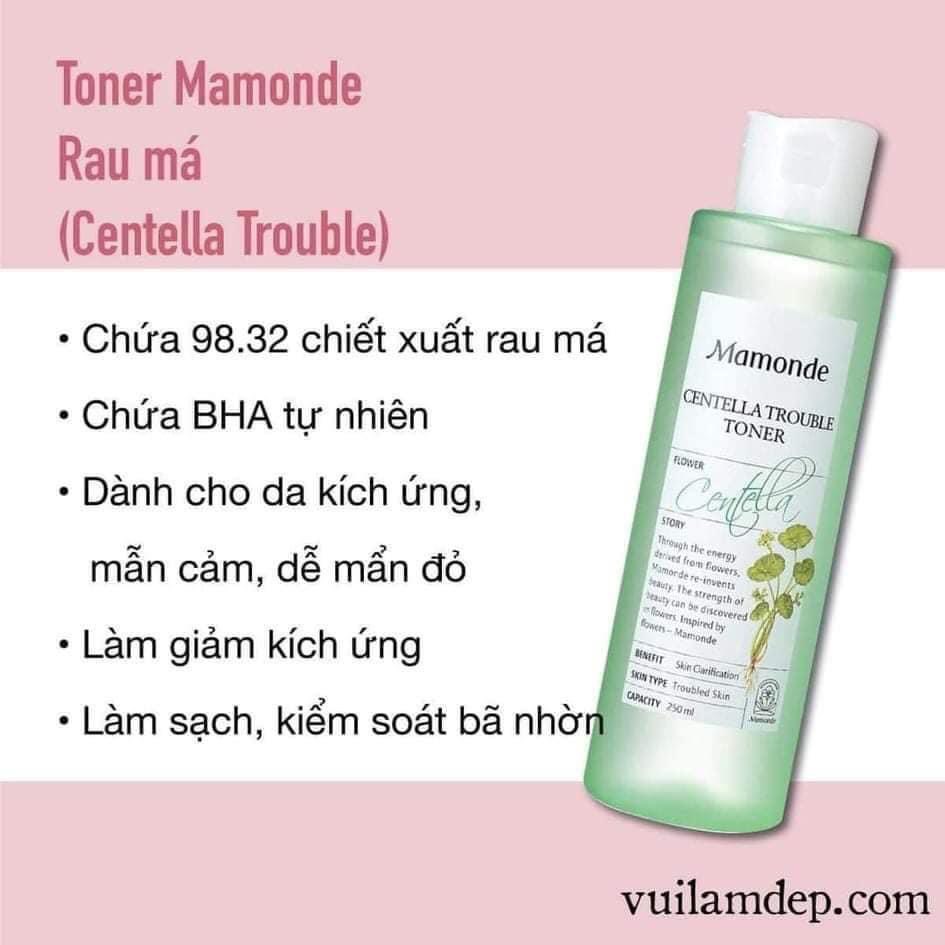 Nước hoa hồng Mamonde Toner