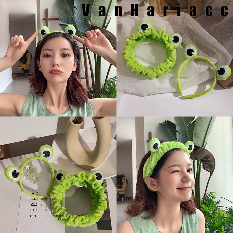 Funny Frog Stretchy Headband For Women
