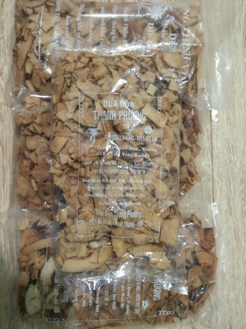 DỪA KHÔ SẤY GIÒN 1KG