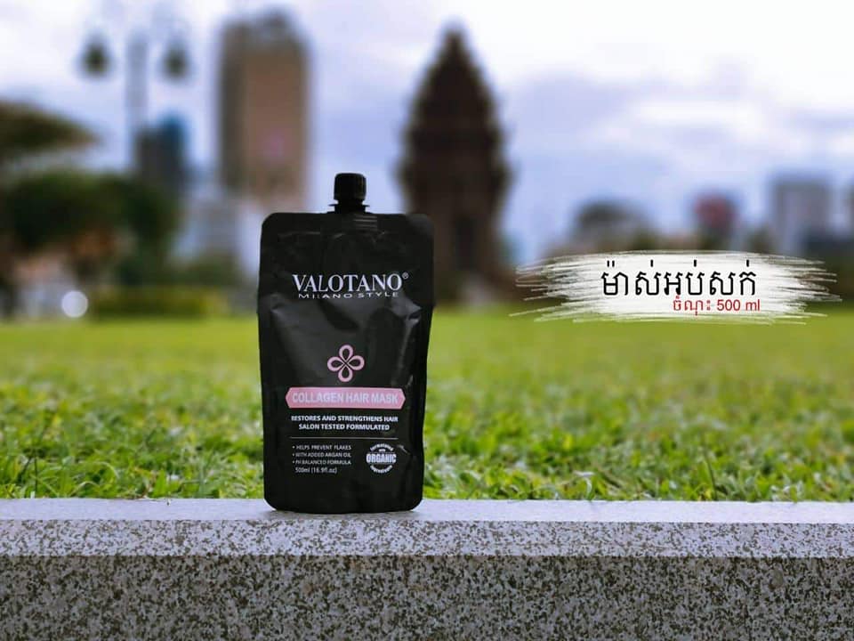 Dầu hấp tóc Collagen Valotano