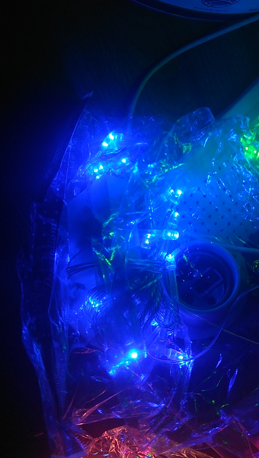 Đèn led dây chớp nháy chọn màu 5m