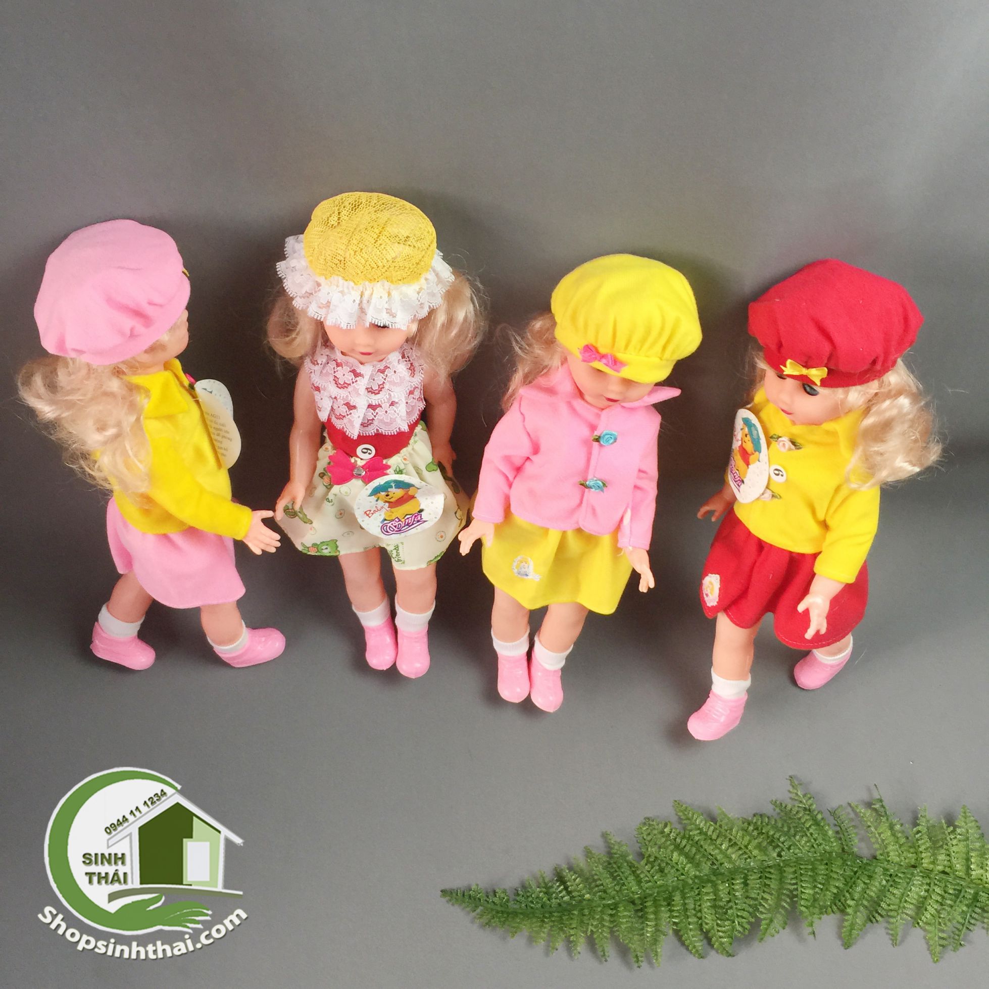 [HCM]Búp bê em bé lớn có nhạc 40cm x 12cm