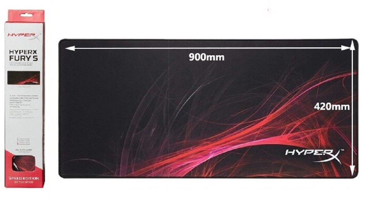 Bàn di chuột HyperX Fury S Pro RED - size XL