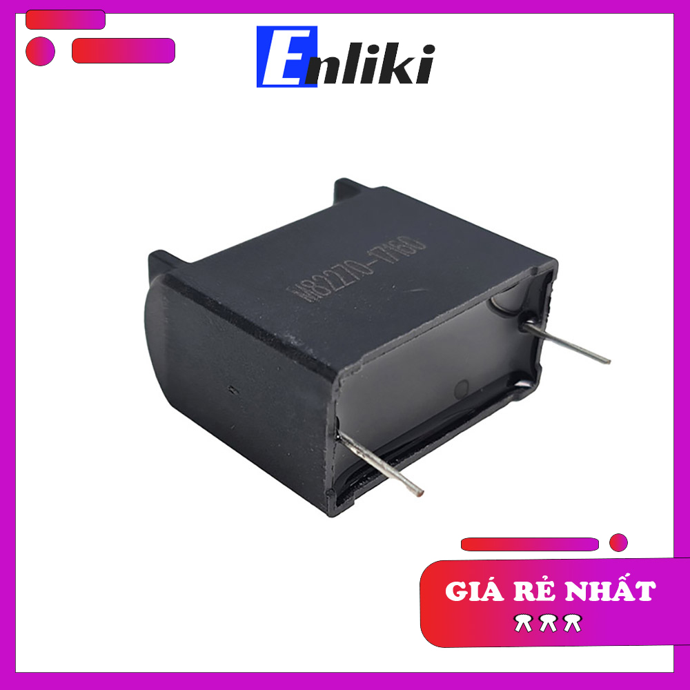 7uF Tụ Bếp Từ 275VAC 400VDC BM Đứng Màu Đen (Dày)