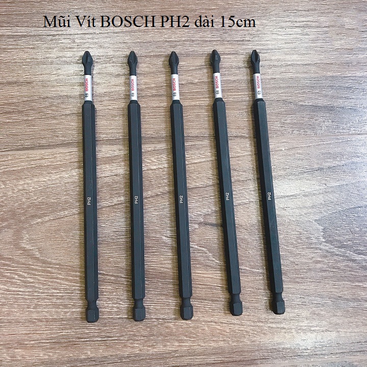 Mũi Bắn Vít 1 Đầu Có Từ Tính Ph2 -150mm