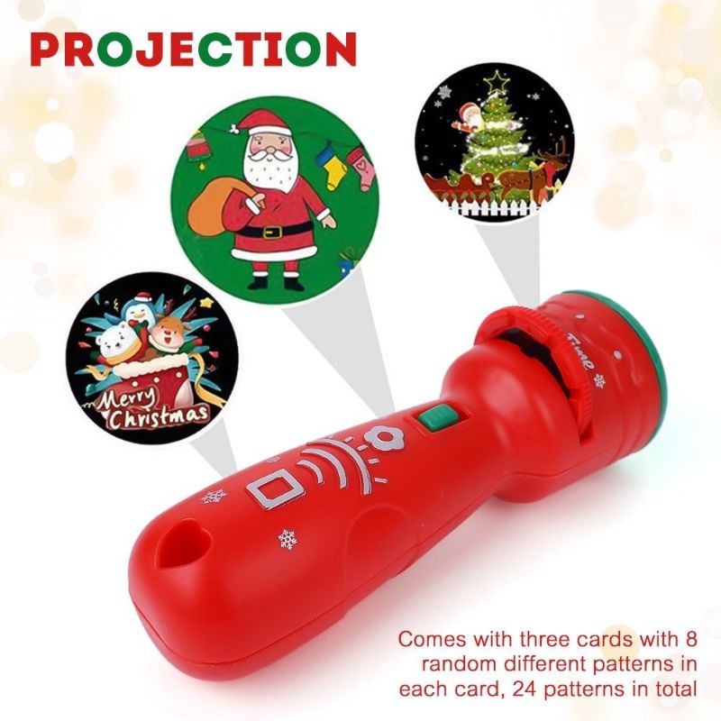 Đèn pin chiếu hình phiên bản Giáng sinh 2025🎄🎄🎄🎁🎁🎁