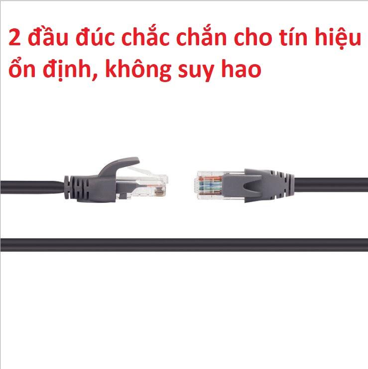 [HCM]Cáp mạng LAN Cat5E dài 2M bấm sẵn chống nhiễu JSJ