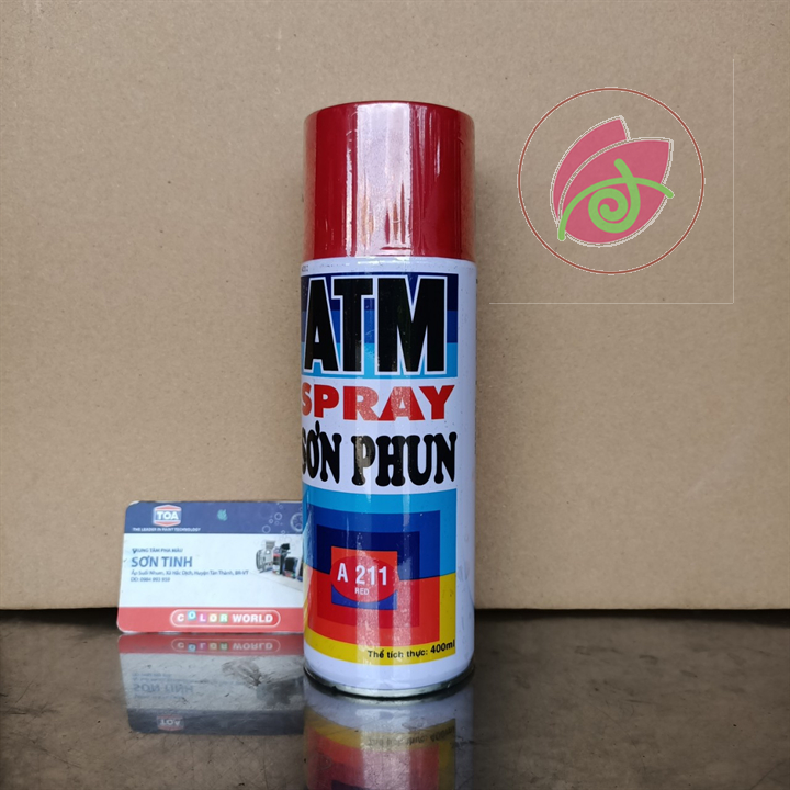 SƠN XỊT MÀU ĐỎ RED A211 (ATM hoặc WIN) hoặc RED FOX