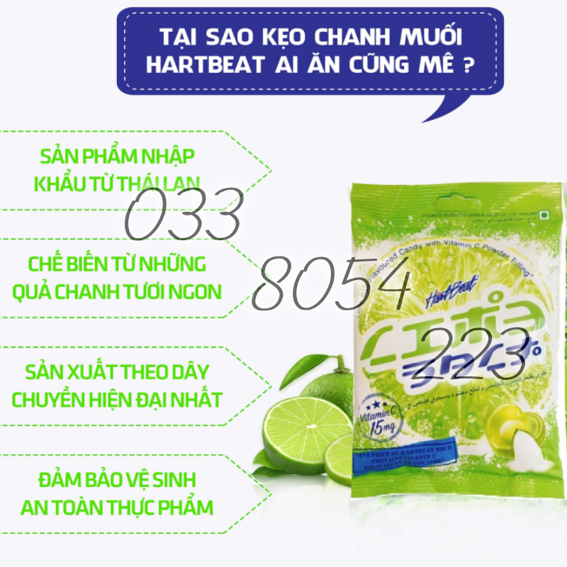 kẹo chanh muối