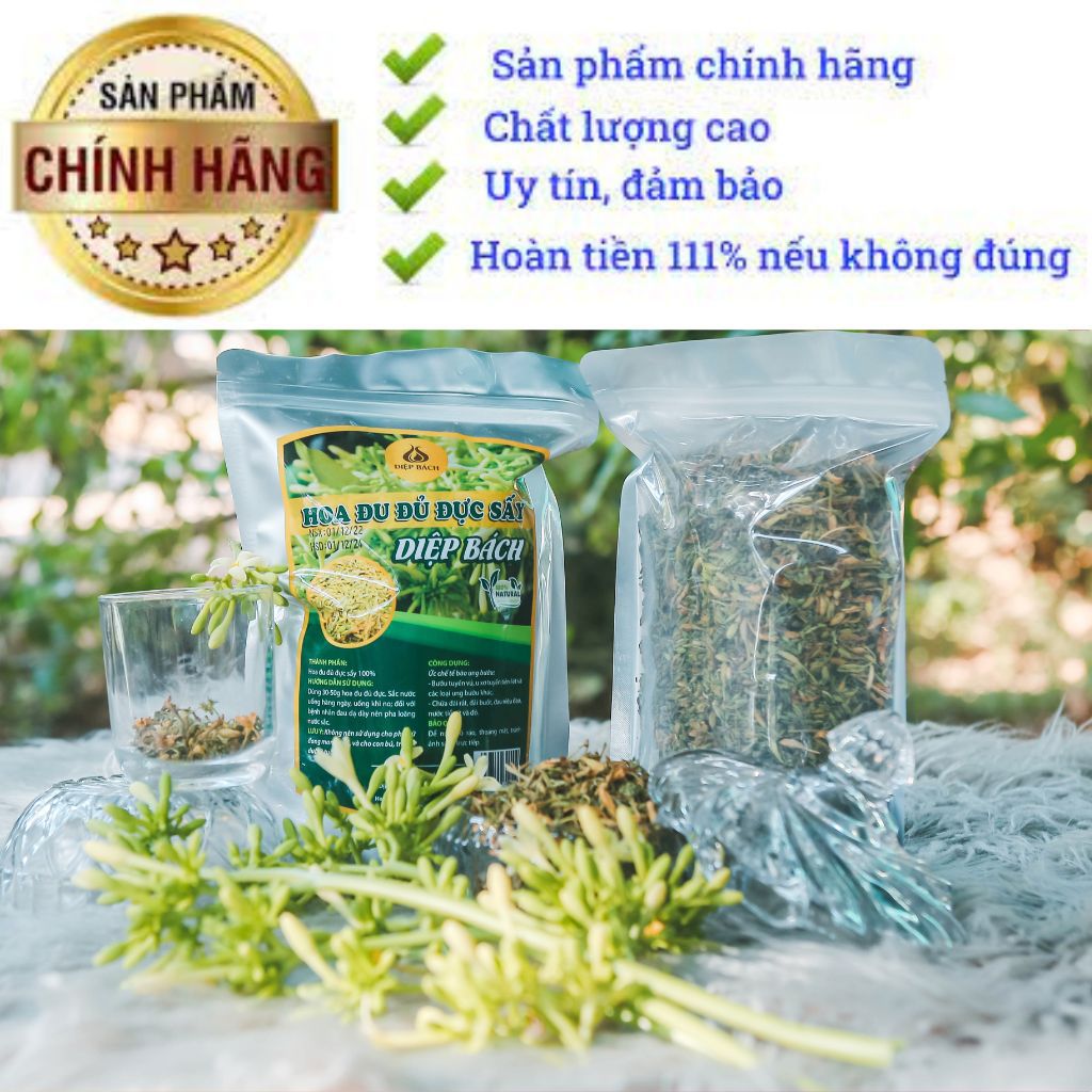 Hoa đu đủ đực sấy (1 túi = 250g)