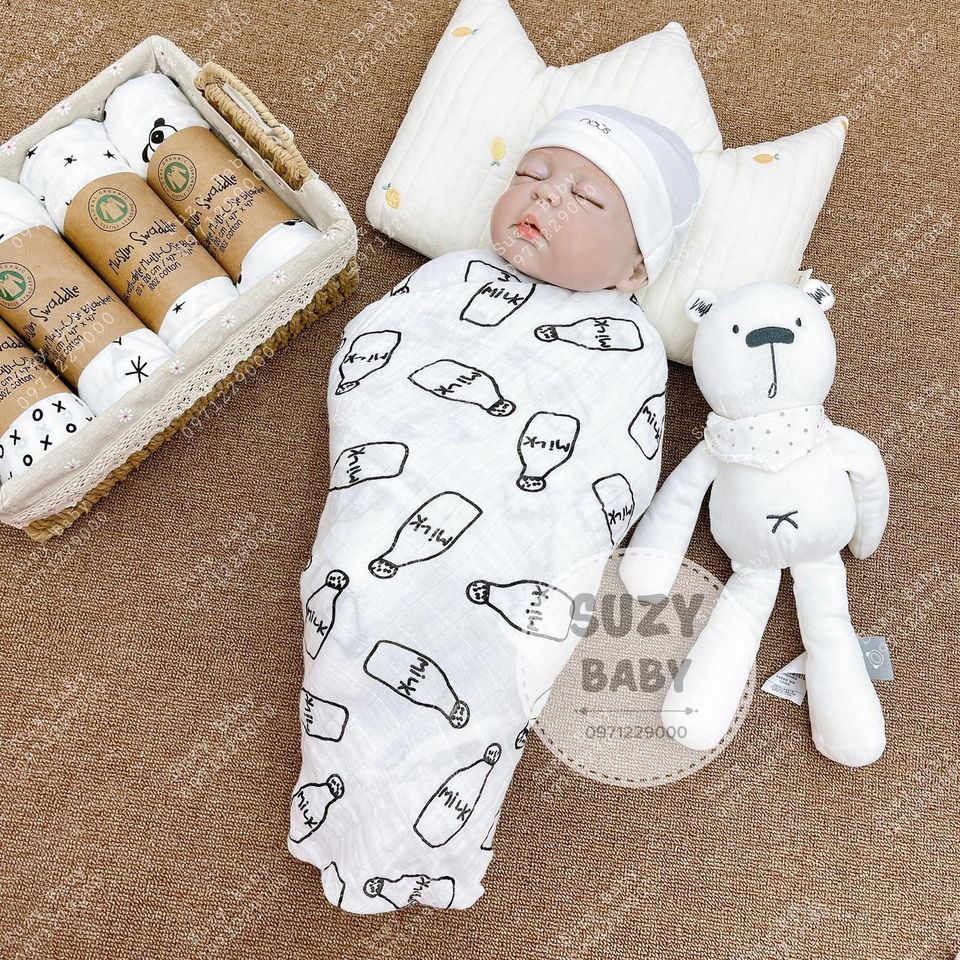 Khăn tắm xô aden coton gói giấy